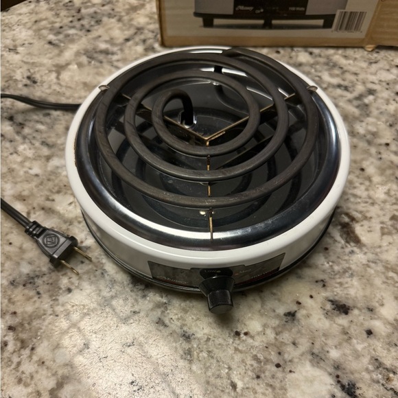 Vintage 1986 Hot plate extra burner by Munsey works great. - Picture 3 of 5